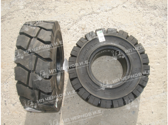 Шина массивная 21X8-9(200/75-9) 6.00 Е - 9 BKT MAGLIFT ECO стандарт