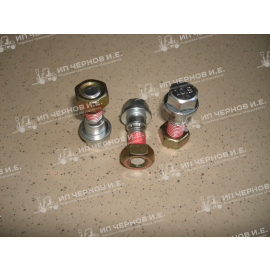 Болт крепления тормозного щита CPCD10-18 с гайкой