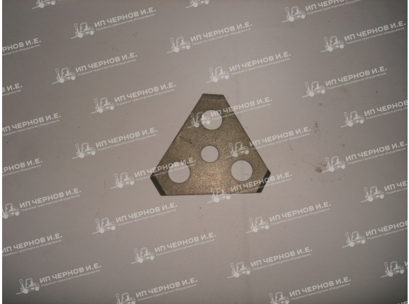 Пластина контровочная В 31734125 треуг.