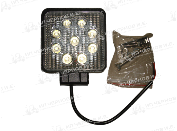 Фара УНИВЕРСАЛЬНАЯ LEDDC12V-80V/27W