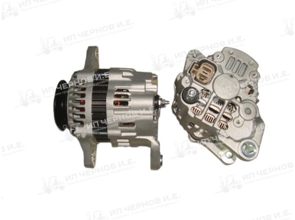 Генератор NISSAN H15(FG15T19),H20(FG20-30T6),H25,TB42,TB45E Встроенная лопасть вентилятора, параллельный разъем,12V/50A, изображение 6