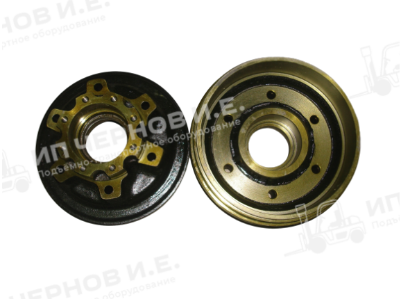 Барабан тормозной в сборе со ступицей Kom. FD10-18-20,FG10-18-20,FG15H-18H-20 3EA-21-42171 ШПИЛЬКА -90мм