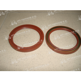 Сальник коленвала задний 125х100х12  Xinchai 490BPG,A490BPG,C490BPG,495BPG,A495BPG,498BPG,A498BPG,A498BT1,Yangchai 490,Chaochai 610 490B-100*125*12YFM