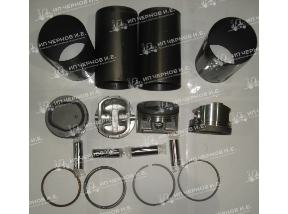 Комплект на двигатель (гильза, поршень, палец, кольца) NISSAN K25