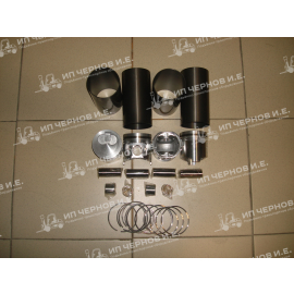 Комплект на двигатель (гильза, поршень, палец, кольца) YANMAR 4D94LE