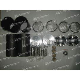 Комплект на двигатель (гильза, поршень, палец, кольца) YANMAR 4D98E