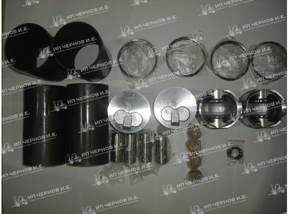 Комплект на двигатель (гильза, поршень, палец, кольца) YANMAR 4D98E