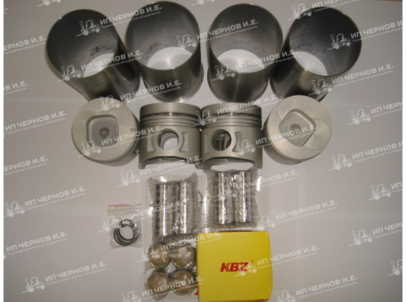 Комплект на двигатель (гильза, поршень, палец, кольца) ISUZU 4BC2