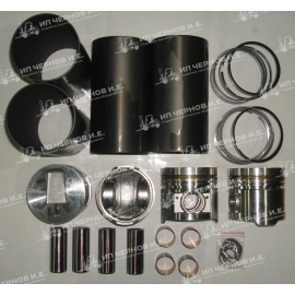 Комплект на двигатель (гильза, поршень, палец, кольца) MITSUBISHI S4S-I масло инг -4.5мм