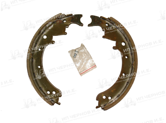 Колодка тормозная (к-т 2шт)  linde 1283 серия,Tailift FD20-35,FG20-35,FB20-35,Mit. старый FD20-35A(F18A),FG20-35A,Nichiyu FB30-70/-72 серия