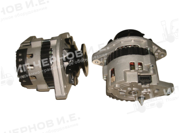 Генератор Doosan Daewoo DB33,G424,4TNE98,4TNV98 Внешняя лопасть вентилятора 12V-75A  D167411A,D167411,K1019671 Z-8-94404-791-0/20801-0M201, изображение 6
