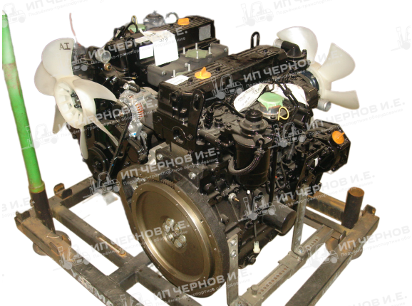 Двигатель 1-й комплектации YANMAR 4TNE98