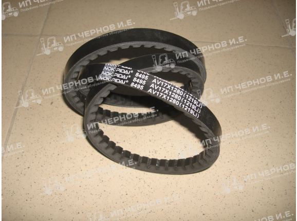 Ремень вентилятора 17х1280(1219Li) TOYOTA 1DZ-2,2Z/8FD10-30 16371-76011-71,89343-76002-71