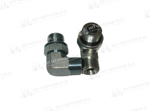Штуцер угловой цилиндра бок смещения RC25N450-201000-000