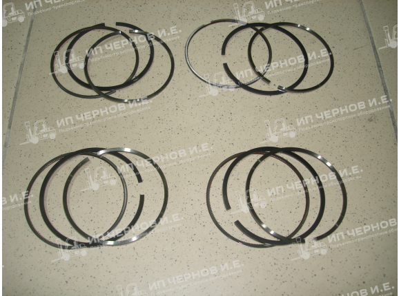Кольца поршневые YANMAR 4D94E,4D94LE (к-т на двигатель) 0,5