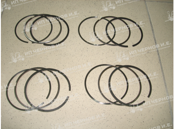 Кольца поршневые YANMAR 4D92E,4TNE92 (к-т на двигатель) （+0.50）
