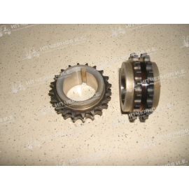 Звездочка коленвала цепи ГРМ двухрядная H20-I