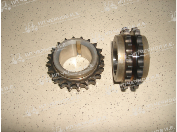 Звездочка коленвала цепи ГРМ двухрядная H20-I