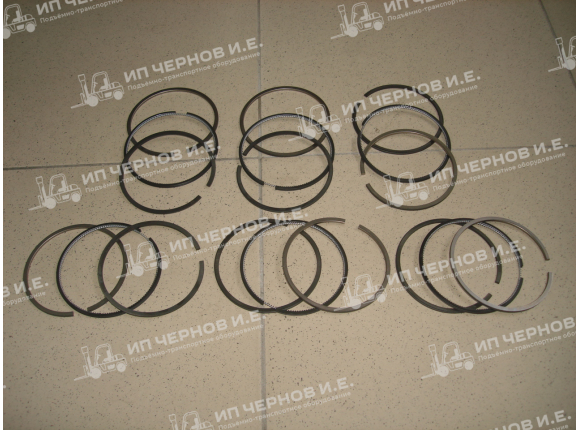 Кольца поршневые ISUZU 6BG1, 6BG1T, 4BG1T (к-т на двигатель) стандарт