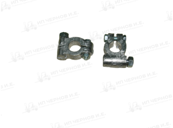 Клеммы АКБ грузовые (2шт) под гайку d8 (ТК0701) свинц.