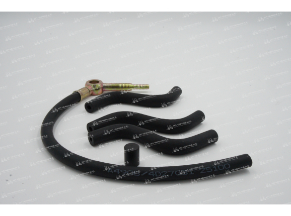 Трубка обратки A490BPG, C490BPG, A495BPG, A498BPG, 4D27G31,4D32G31, 4N23G31  A490B-25100-1*1+ 498B-25002*3+ 498B-25004*1, изображение 3