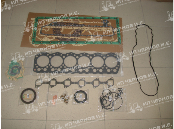 К-т прокладок двигателя MITSUBISHI S6S Графит